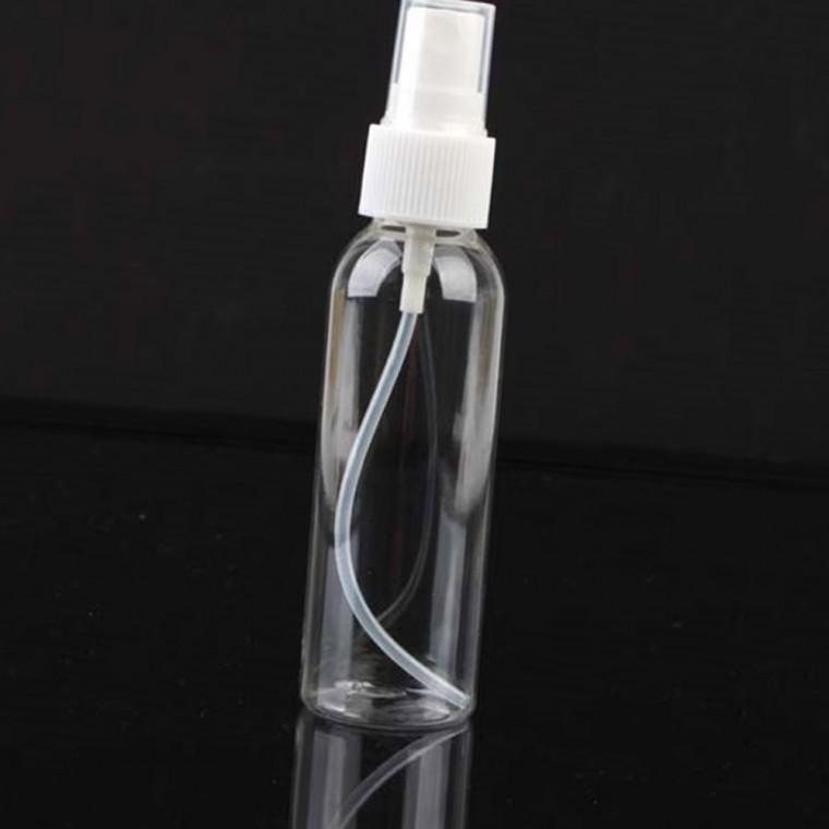 60ml 투명분무기 화장품소분 여행휴대 미스트스프레이 리필가능 펌프형