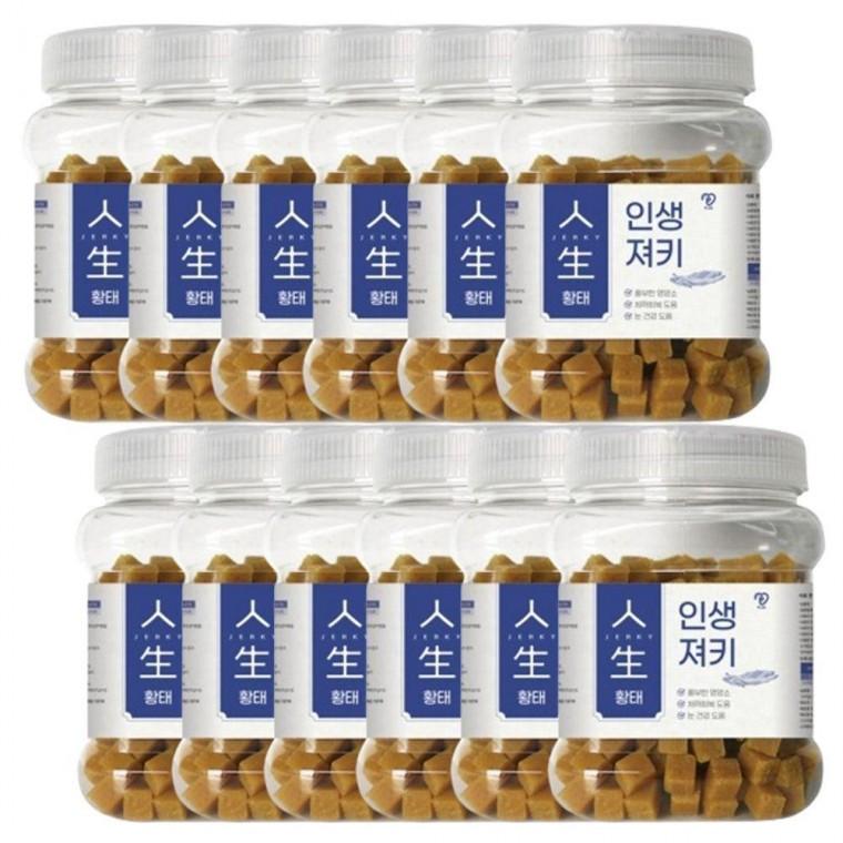 반려동물 간식 황태 400g 12P 강아지 노즈워크 영양식