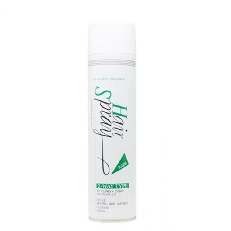 나드리 헤어스프레이 헤어 300ml 픽서 그린플로럴향 헤어픽서 헤어스프레이추천