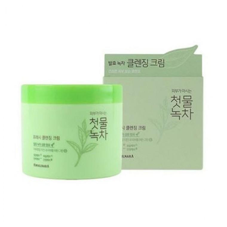 과일나라 클렌징크림 녹차 300g 세안제 클렌징로션 클린싱크림 클렌저 얼굴세안제