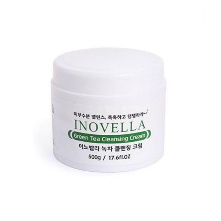 이노벨라 클렌징크림 녹차 500g 세안제 클렌징로션 클린싱크림 클렌저 얼굴세안제