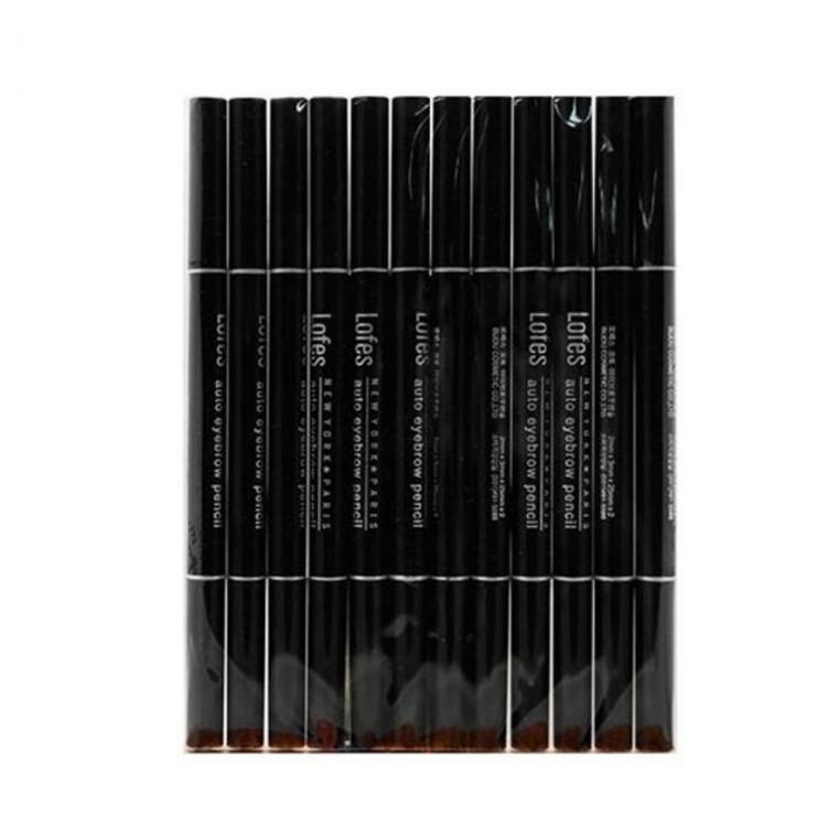 로페즈 아이브로우 펜슬 눈썹 펜슬 회갈색 12P 아이브로우펜슬 눈썹펜슬 눈썹그리기