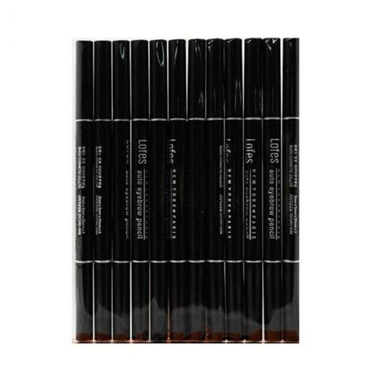 로페즈 아이브로우 펜슬 눈썹 펜슬 회색 12P 아이브로우펜슬 눈썹펜슬 눈썹그리기 브로우펜슬
