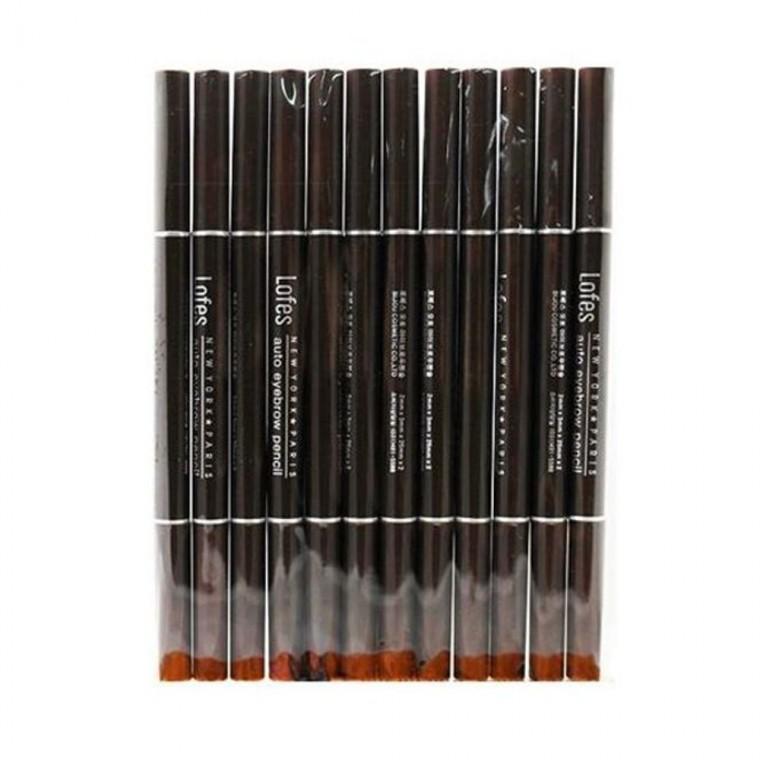 로페즈 아이브로우 펜슬 눈썹 펜슬 갈색 12P 아이브로우펜슬 눈썹펜슬 눈썹그리기 브로우펜슬