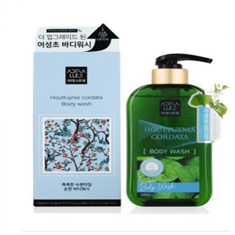 아데나루체 바디워시 어성초 500ml 샤워 바디클렌져 바디샤워 향좋은바디워시 바디워시대용량