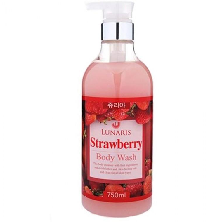 루나리스 바디워시 딸기 750ml 바디클렌저 바디샤워 향좋은바디워시 바디워시대용량