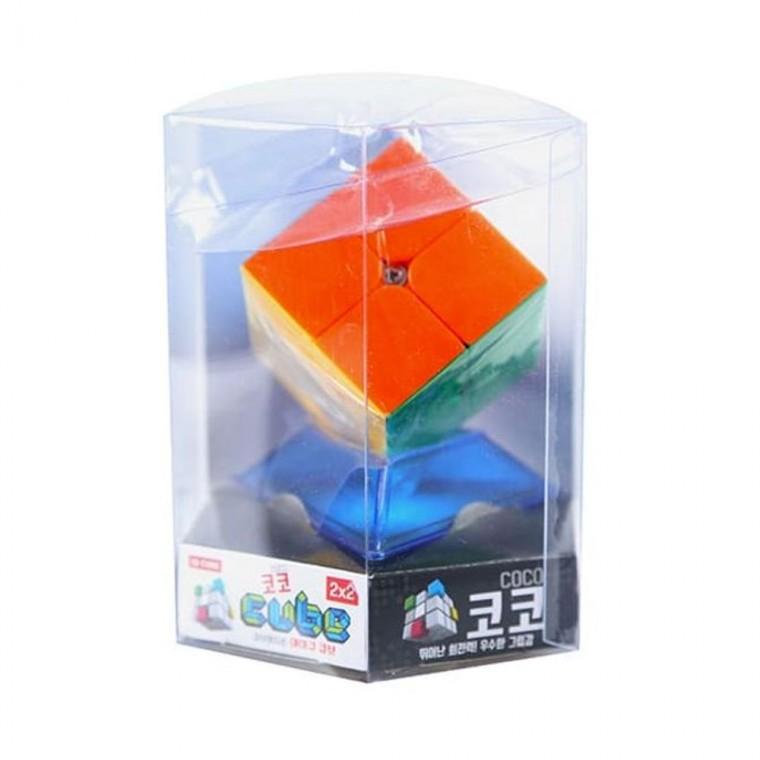 큐브 창의력 두뇌개발 학습 큐브블럭 퍼즐큐브 2x2 큐브퍼즐 창의력게임