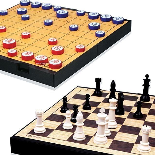 자석놀이 x 보드게임 체스장기290mm 285mm 접이식 게임 지능개발 놀이 오목