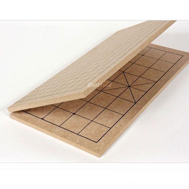 다리 바둑판 40 x 40cm 접이식 양면 장기 오목 두뇌계발 게임판