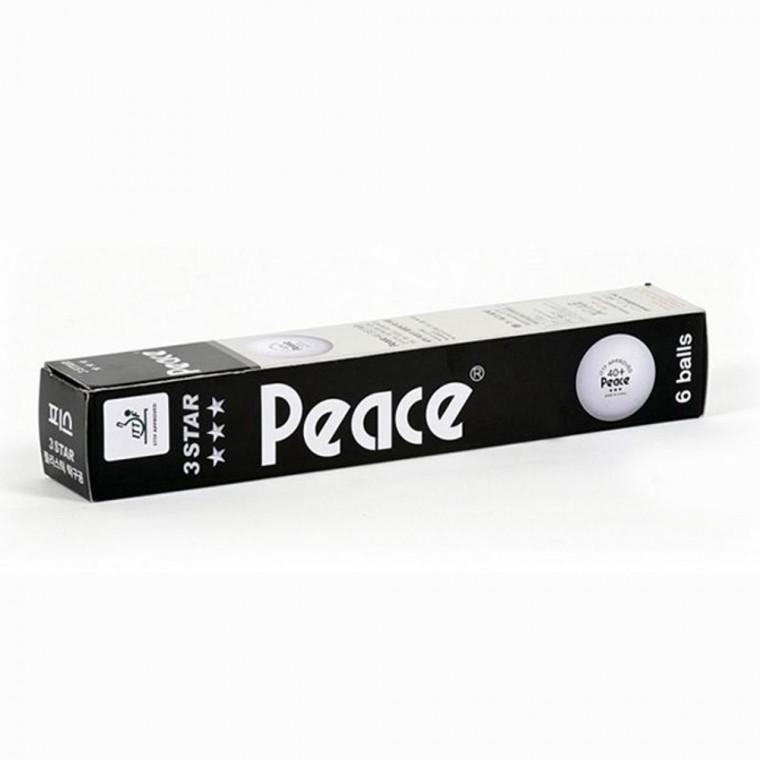 피스 탁구공 탁구볼 플라스틱볼 공인구 40mm 6개 핑퐁볼 스포츠용품