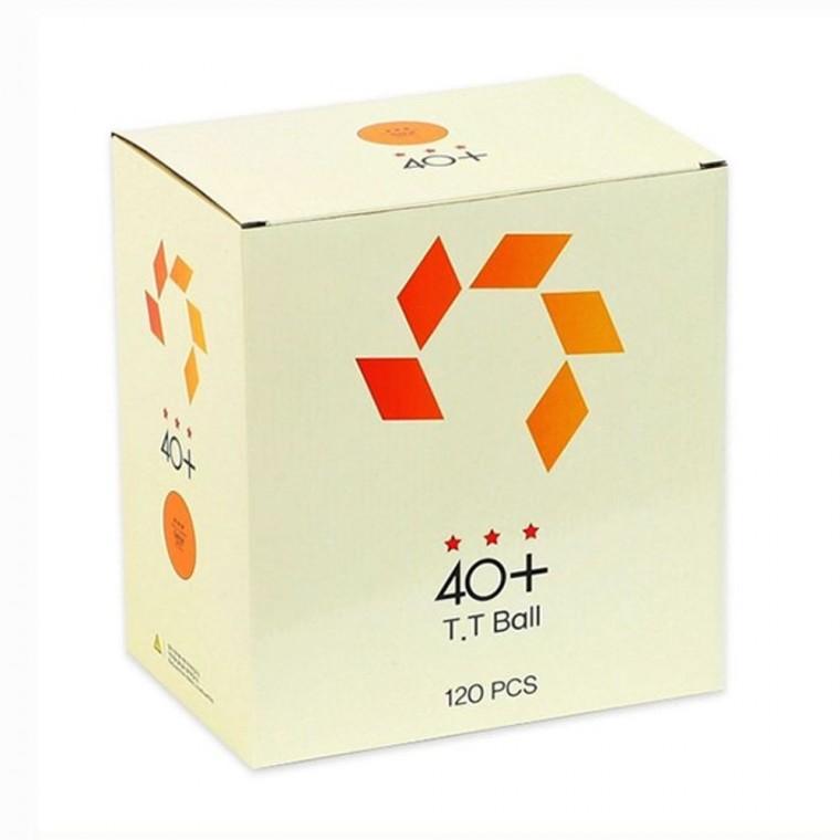 탁구공 탁구볼 ABS 핑퐁볼 3성 주황 40mm 120p 스포츠용품 탁구용품 ABS탁구공