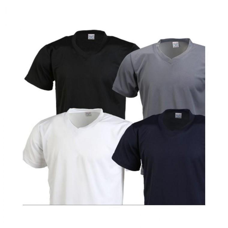 루미나D 반팔 티셔츠 v넥 6xl 7xl 냉감 특대사이즈