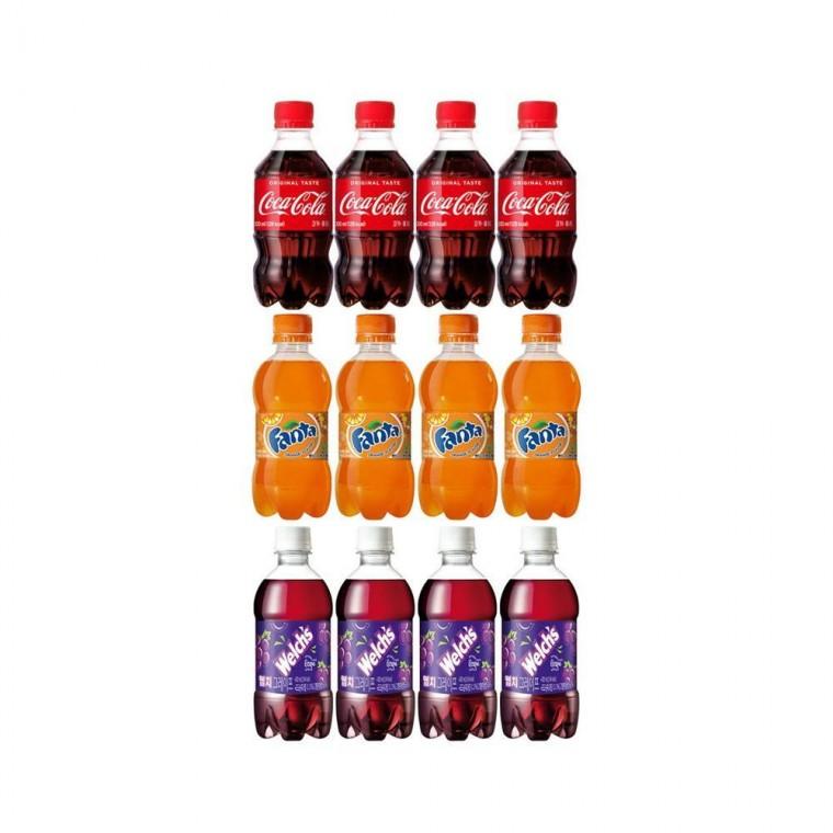 루미나D 환타오렌지 웰치스포도 300ml 3종세트 12병