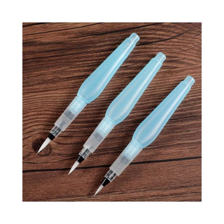 루미나D 워터브러쉬 붓펜 캘리그라피펜 3개묶음