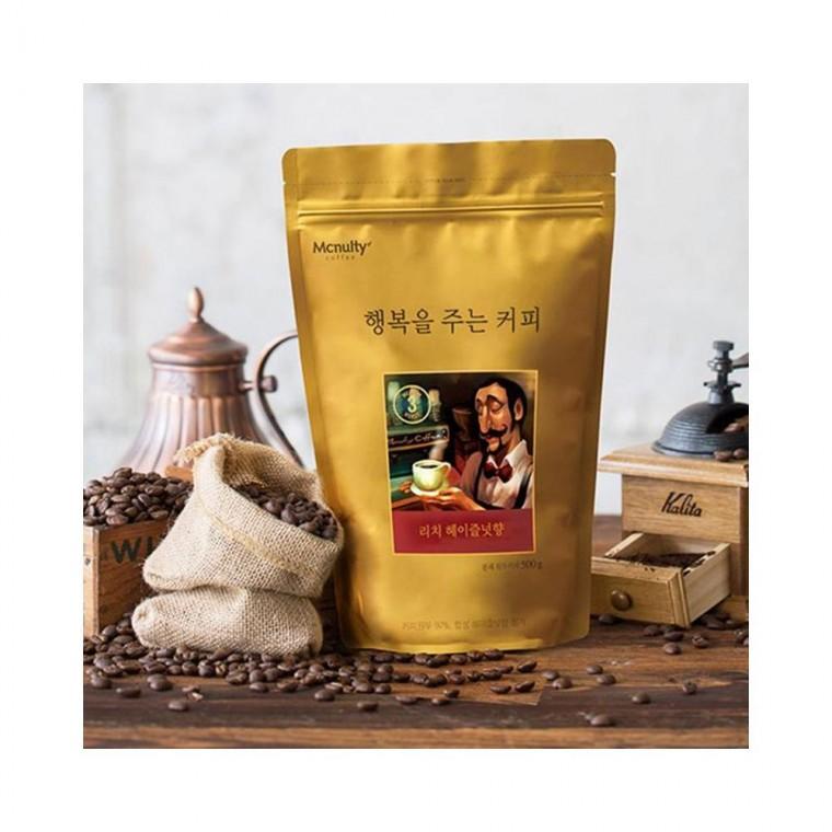 루미나D 헤이즐넛 아라비카원두 분쇄 콜롬비아 원두커피 500g