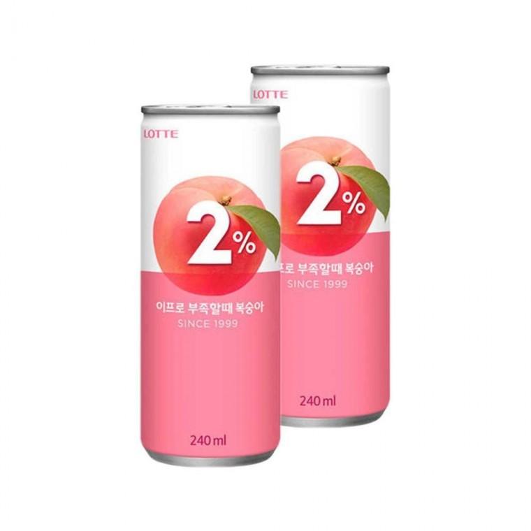 루미나D 이프로 롯데 복숭아 240ml 30캔
