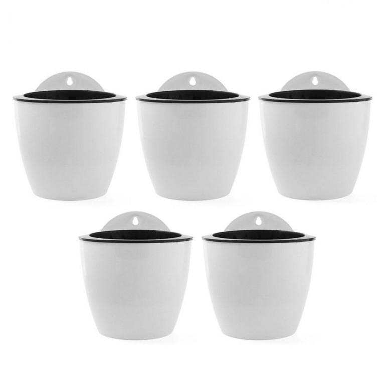 벽걸이 화분 5p 11x14cm 저면관수 플랜트 카페 벽장식