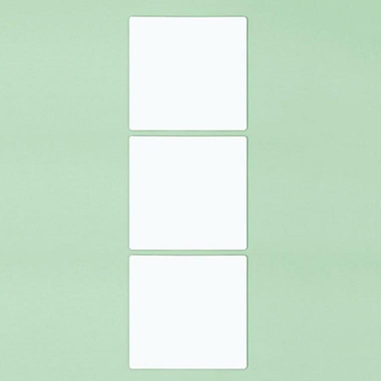 아크릴 거울 3p 30cm 정사각 사물함 인테리어 캐비넷