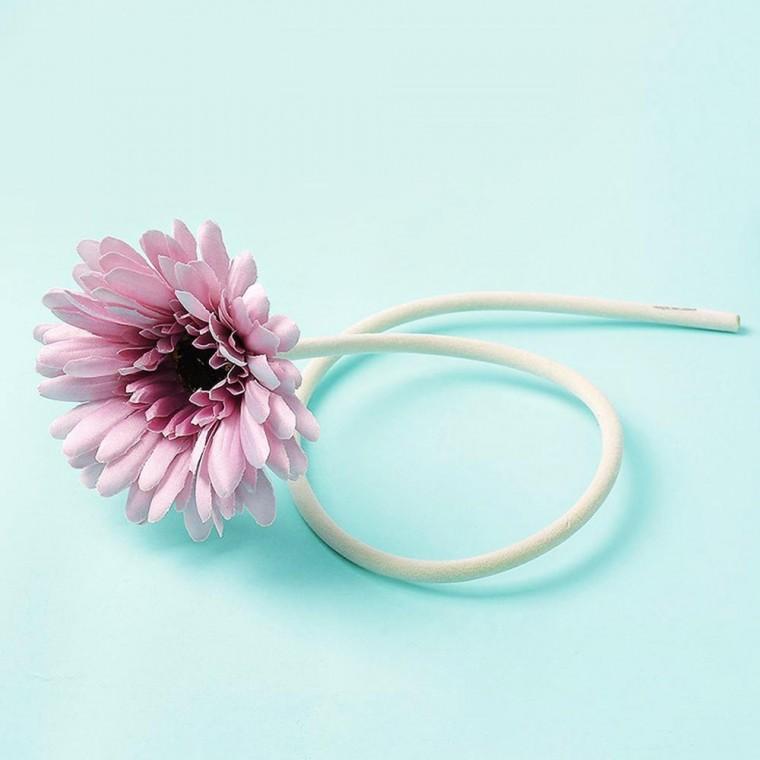 거베라 조화 라이트퍼플 생화같은 시들지않는 가짜꽃