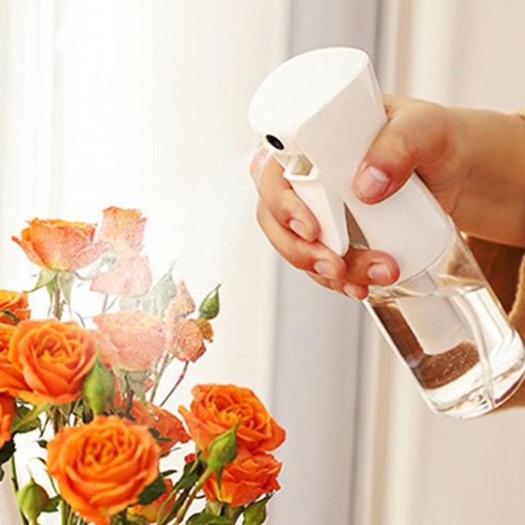 안개분사 분무기 500ml 화이트 청소 물주기 압축