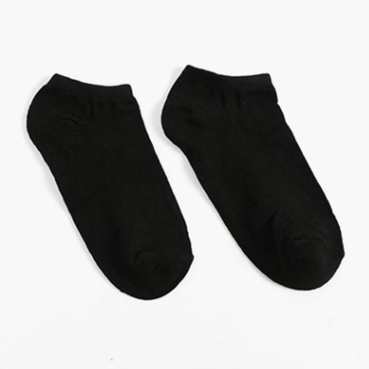 무지 발목 양말 10켤레 두툼한 봄 검정 신학기