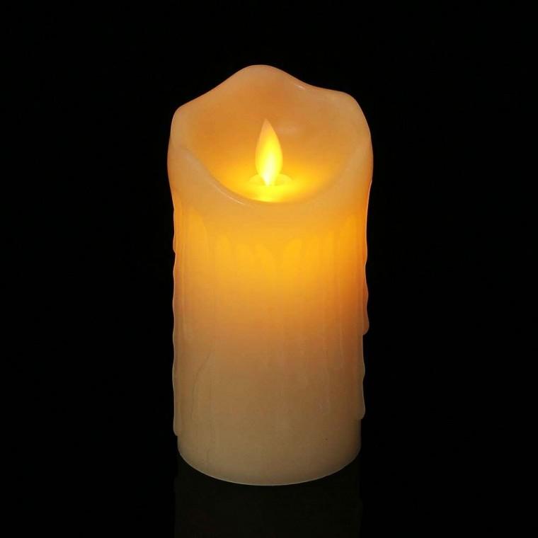 LED 캔들 무드등 15cm 탁상 인테리어 촛불 거실