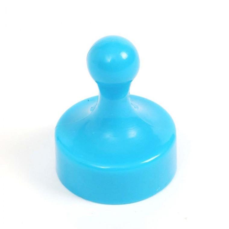메모 자석 5p 3x4cm 블루 미니 화이트보드 컴퓨터