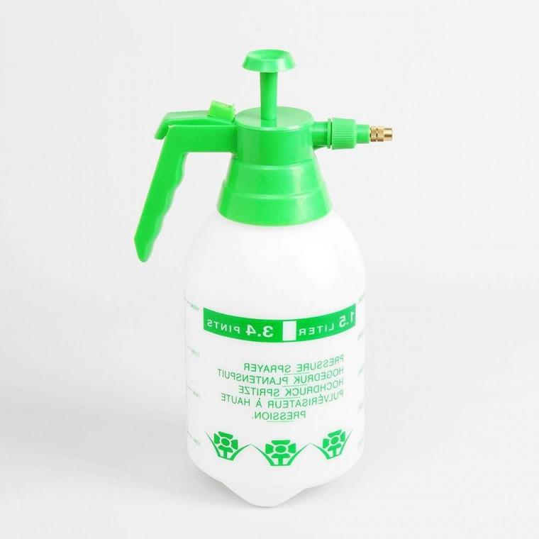 압축 분무기 1.5L 화이트 그린 식물 농업용 제초제