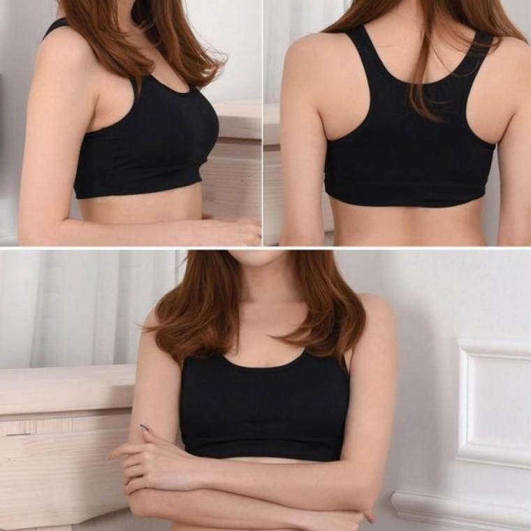 (피엔알) 캡내장 에어로쿨 흡한속건 기능성 스포츠 브라