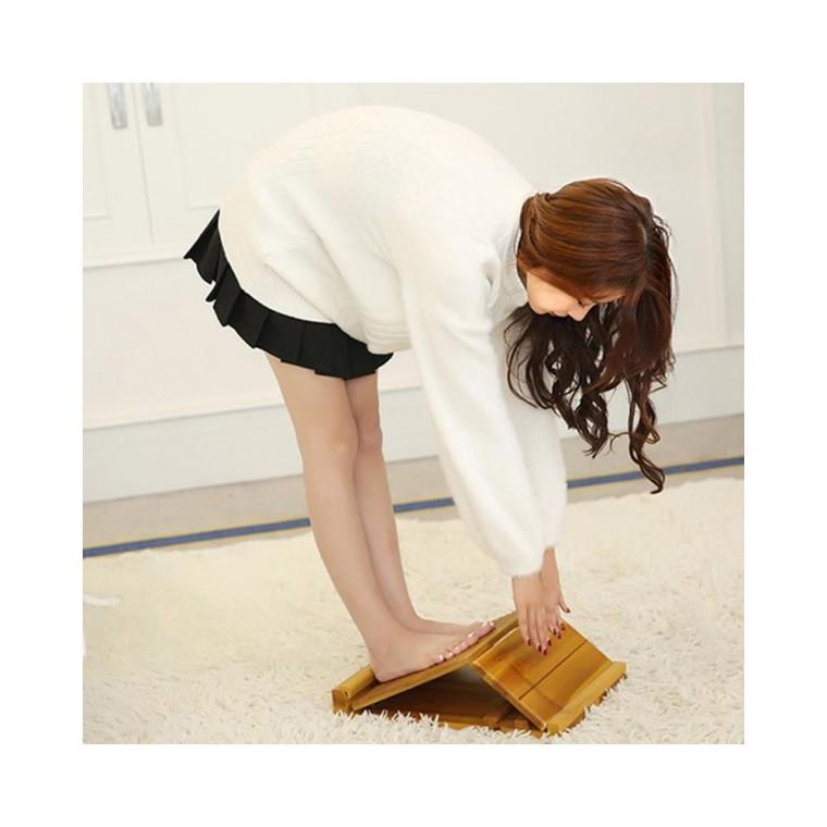 루미나D 종아리 원목 스트레칭 보드 레그 발목 경사 밸런스