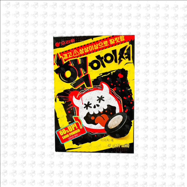 핵아이셔 츄잉캔디 42g 1개 낱개 청사과맛 카라멜