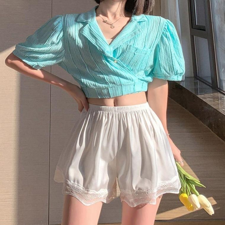 쿨링 실키 레이스 속바지