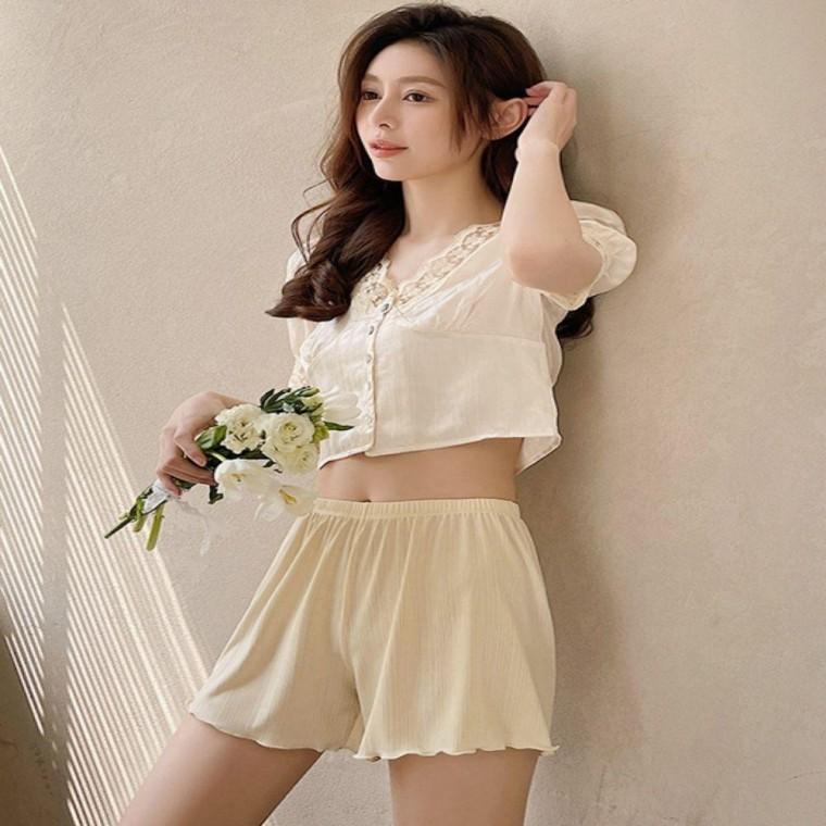 홈웨어 여자 차르르 신축성 여름 시원 속바지 반바지