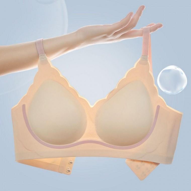 노라인브라 심리스브라 배색 노와이어브래지어 햄라인