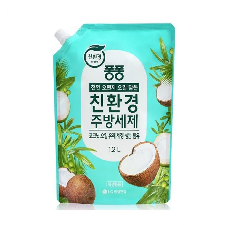 [도매포유]퐁퐁 친환경 주방세제 코코넛오일 1.2L