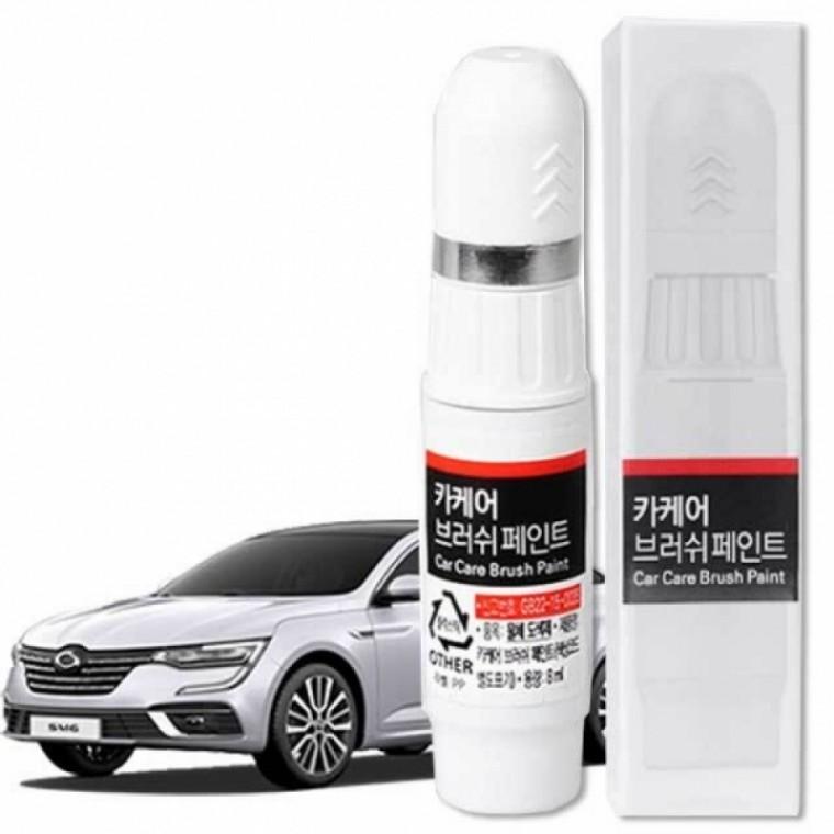 SM6 붓펜 KQA 하이랜드실버 문콕 도색 휠복원