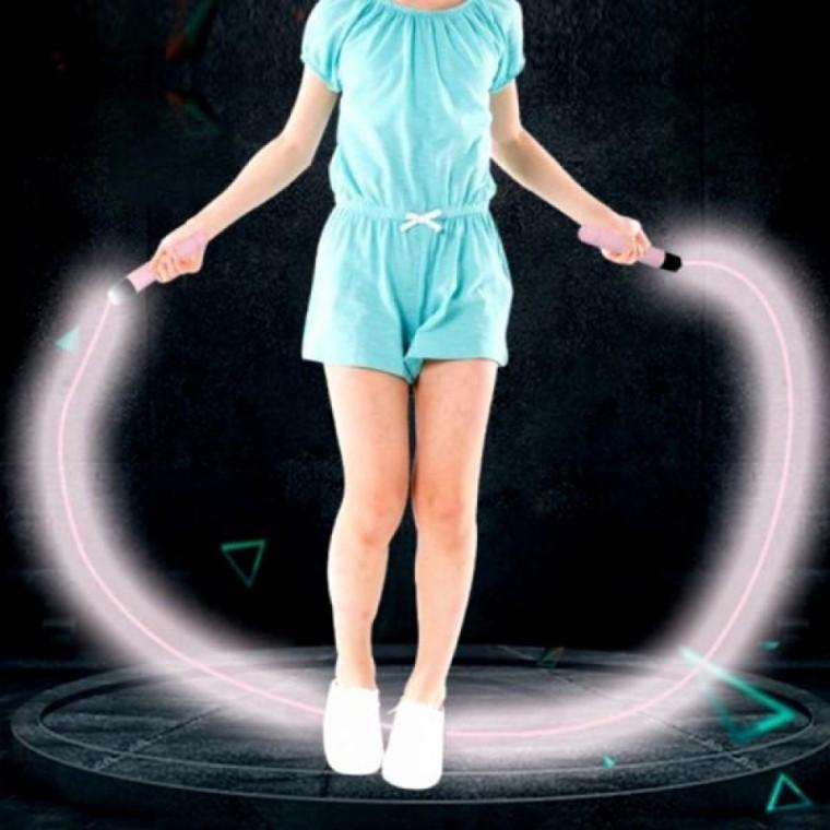 네온줄넘기 다이어트 LED 줄넘기 유산소운동