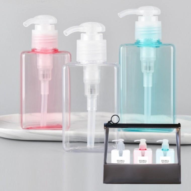 여행용 샴푸통 화장품 무지 공병 100ml 3종 브라이트