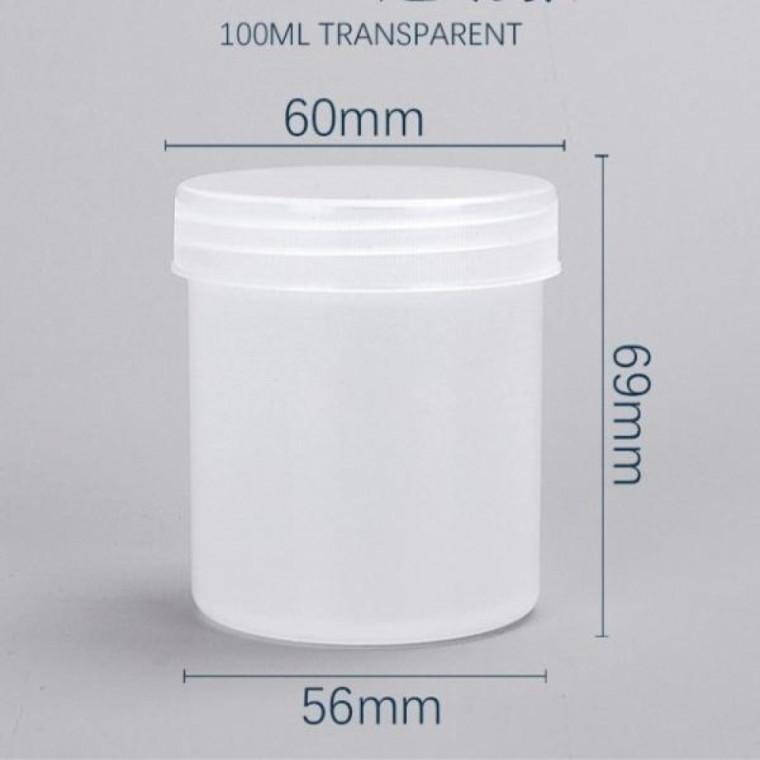 100ml 플라스틱용기 (속캡없음)