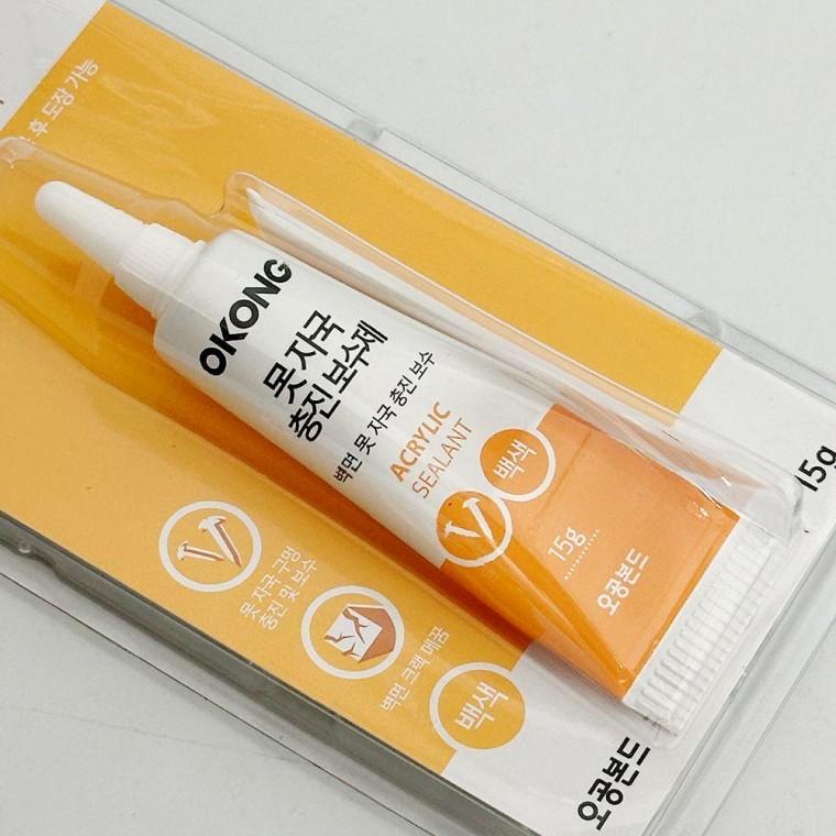 오공 벽면 못자국 충진보수제15ml 백색 벽구멍 메우기
