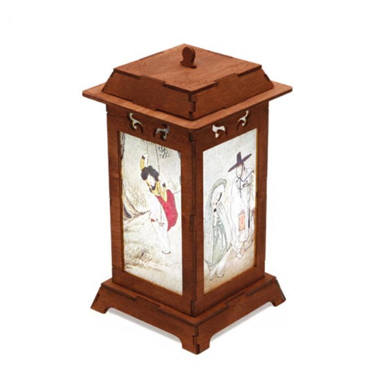 영공방 LED 전통 사각등 (TM512)