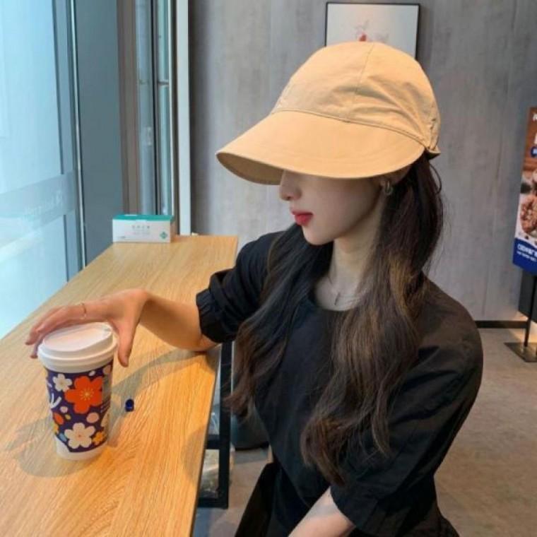 여성용 아이스 모자 와이드 메쉬 보닛햇