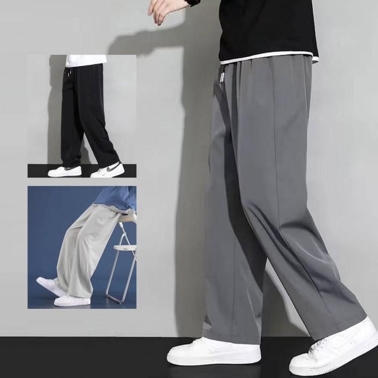 얇은실키일자핏팬츠 와이드팬츠 슬랙스 여름긴바지