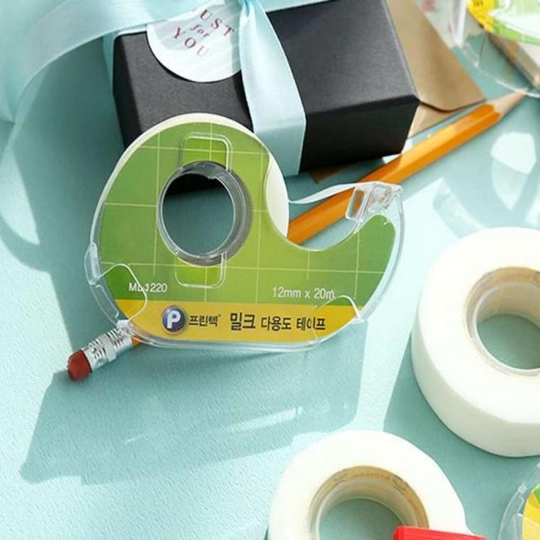 다용도 테이프 디스펜서 12mm x 20m 사무용테이프