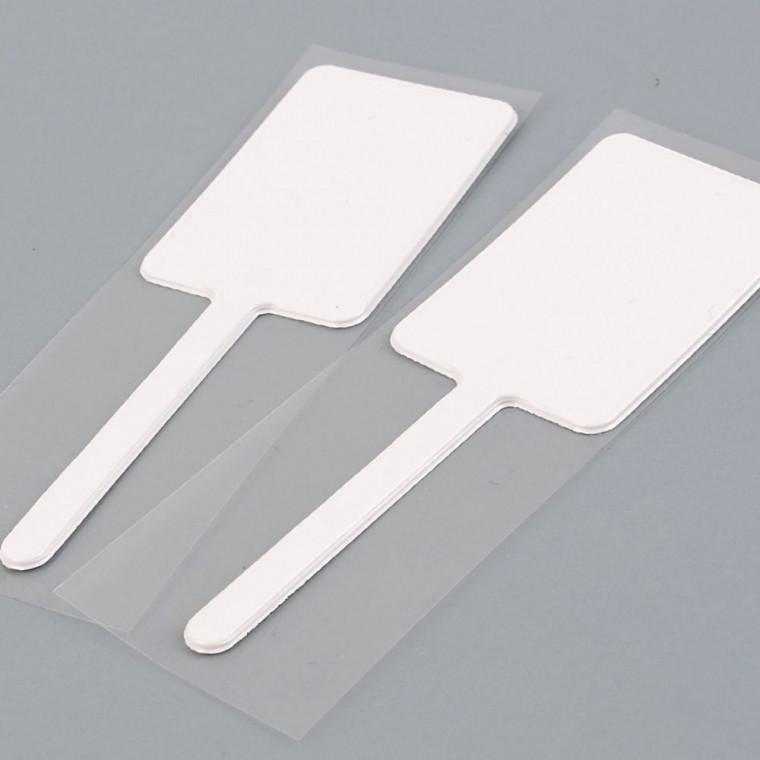 화이트 철사 후크 2p 벽면 부착 강력 접착 경량 소품 걸이 현관용