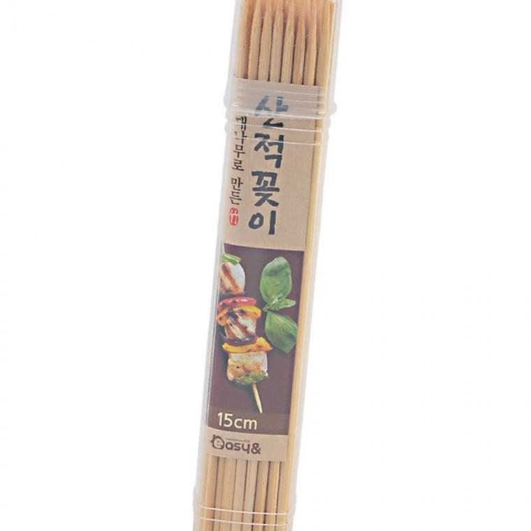 산적꽂이 15cm 나무 대꼬치 꼬치 요리 조리 바베큐 구이 막대