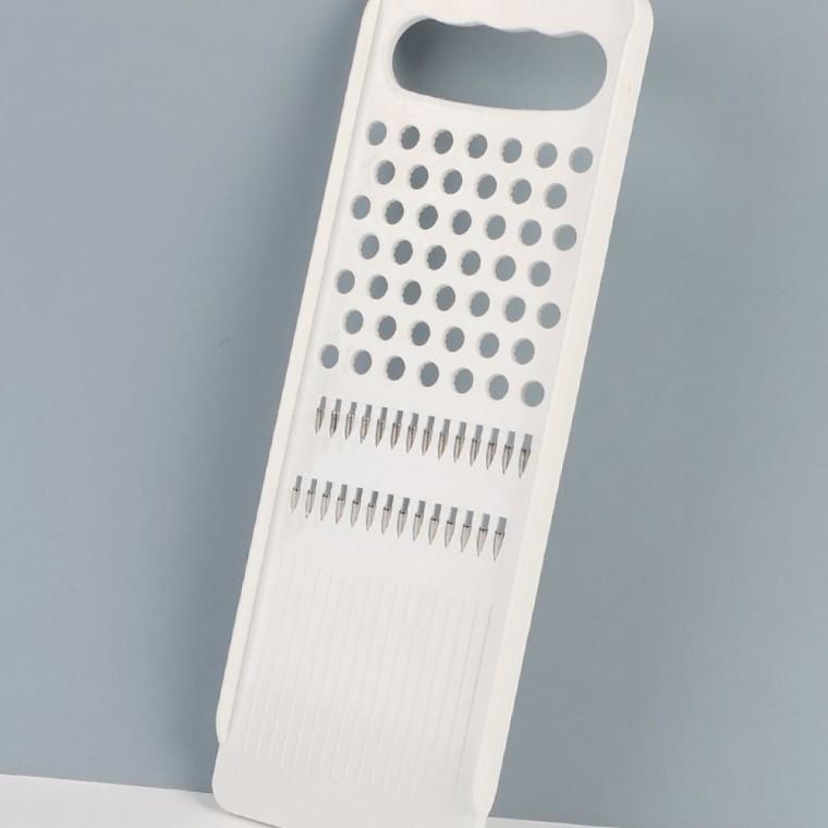 채칼 강판 스테인리스 야채 썰기 갈기 조리 편리한 손잡이 논슬립