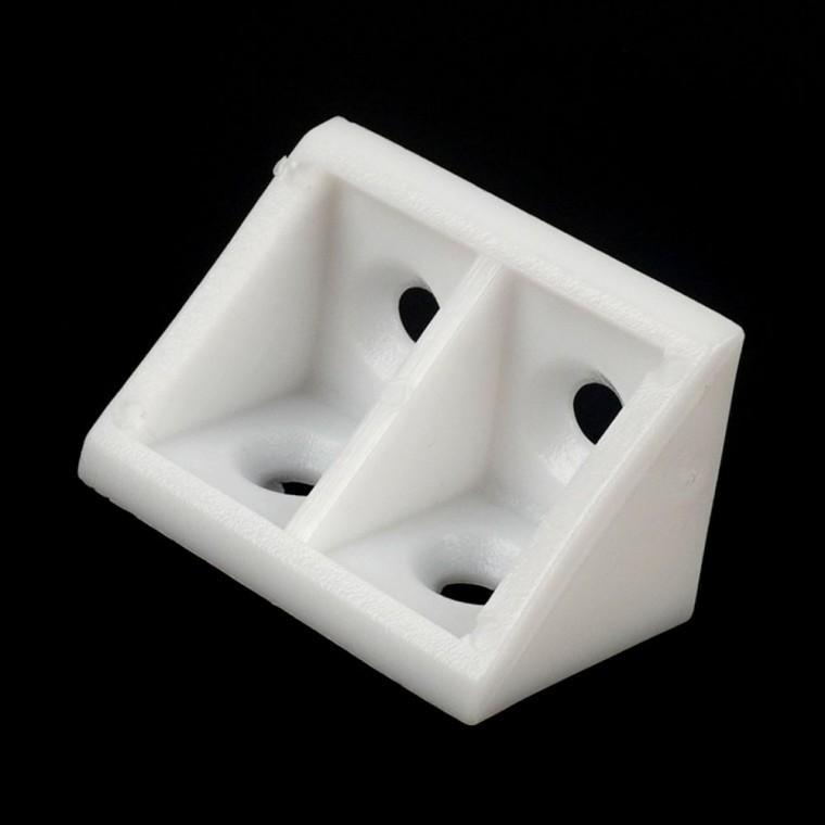 플라스틱 코너 브라켓 10개 ㄱ자 연결 고정 부품 조립 보강 diy 모서리