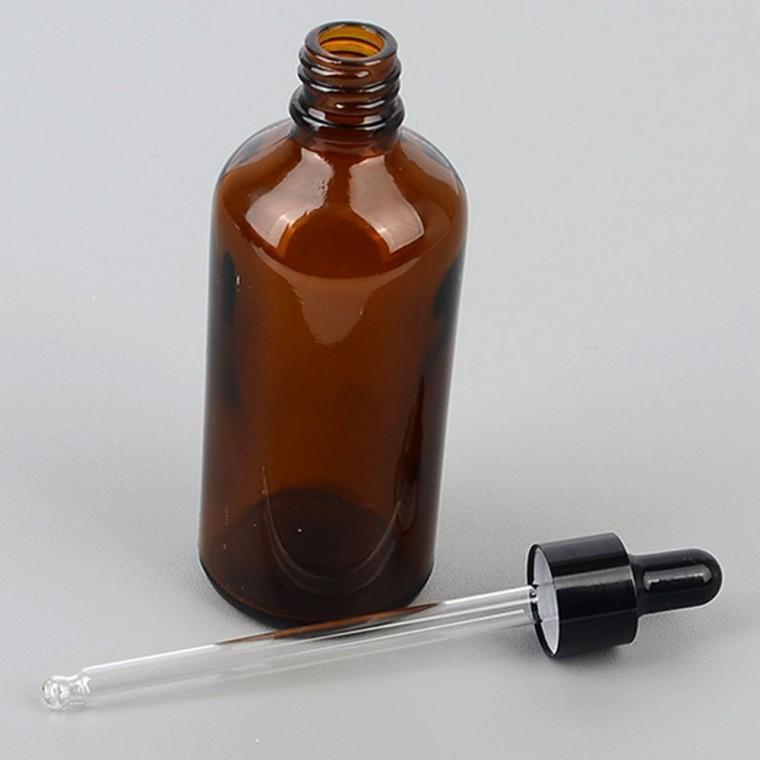 갈색 스포이드병 에센스 화장품 보관 차광 유리 소분 밀폐 뚜껑 30ml