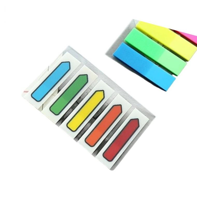 필름 인덱스 45x12mm 화살표 5색 20매 인덱스스티커